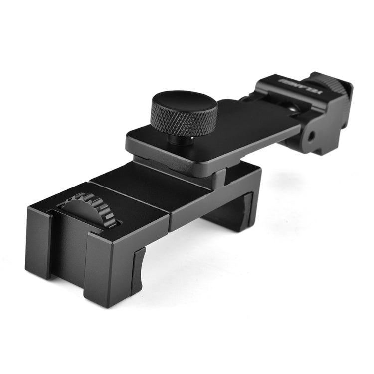 YELANGU PC10 360 Degree Rotating Horizontal Vertical Shooting Phone Clamp Holder Bracket