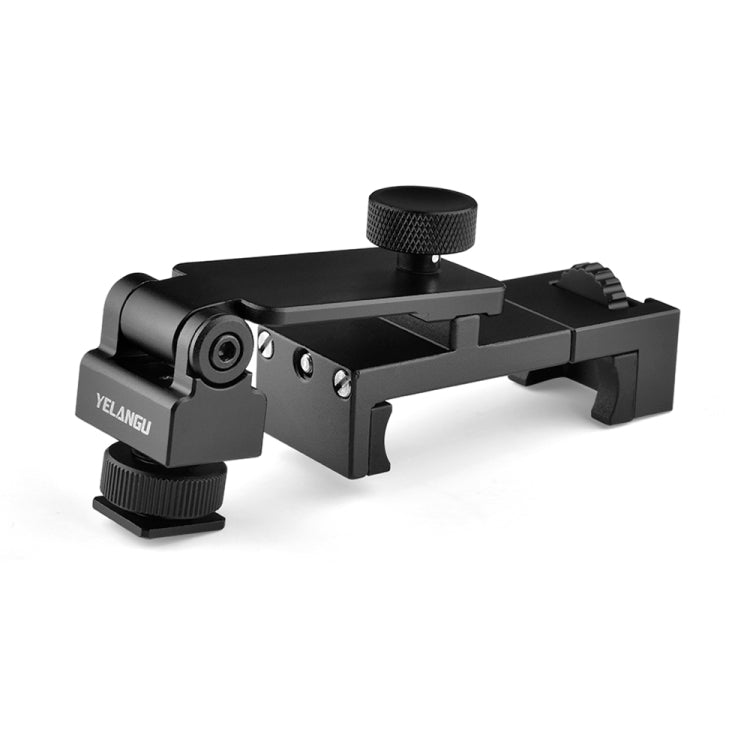 YELANGU PC10 360 Degree Rotating Horizontal Vertical Shooting Phone Clamp Holder Bracket