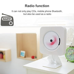 The Second Generation Portable Digital Display Bluetooth Speaker CD Player with Remote Control, Digital Display