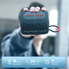 HOPESTAR P32mini TWS Waterproof Wireless Bluetooth Speaker, P32mini(Grey)