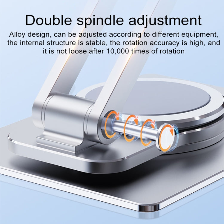 R-JUST HZ26 360-degree Rotating Aluminum Alloy Folding Phone Holder, HZ26 Phone Holder