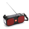 T&G TG634 Outdoor Solar Power Bluetooth Wireless Speaker with FM / Flashlight / TF Card Slot