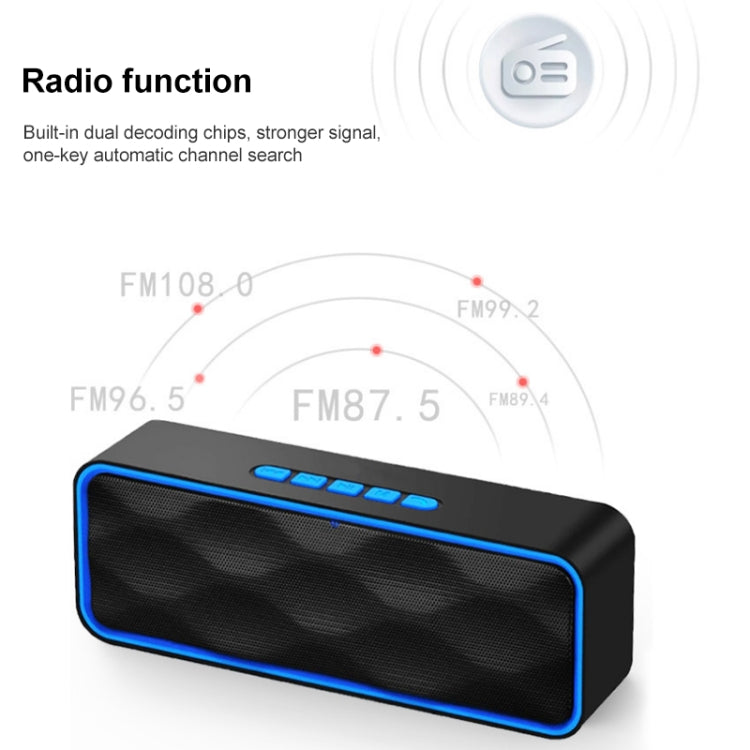 SC211 Pro Outdoor Multi-function Card Wireless Bluetooth Speaker Standard Edition, SC211 Pro Standard Edition