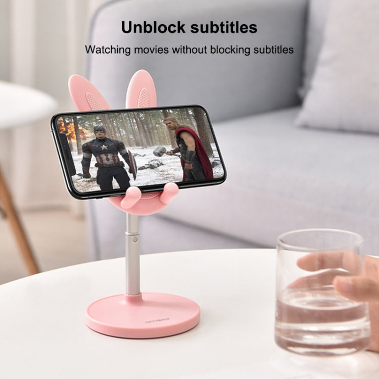 03247 Rabbit Retractable Phone Lazy Bracket Foldable Desktop Holder