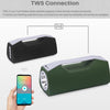 NewRixing NR-2028 Portable Lighting Wireless Bluetooth Stereo Speaker Support TWS Function Speaker