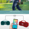 NewRixing NR-4500 Portable Wireless Bluetooth Stereo Speaker Support TWS / FM Function Speaker