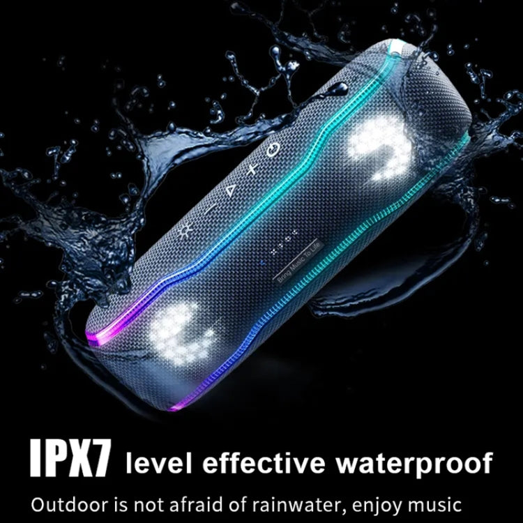 XDOBO BMTL BOSS IPX7 Waterproof Portable Wireless Bluetooth Speaker with RGB Colorful Light & TWS, BMTL BOSS