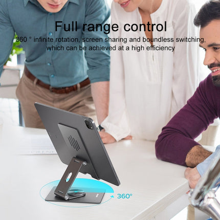 MOMAX KH5E Aluminum Alloy Rotating Folding Tablet Phone Holder