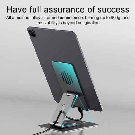 MOMAX KH5E Aluminum Alloy Rotating Folding Tablet Phone Holder