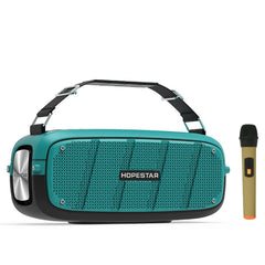 HOPESTAR A20 Pro TWS Portable Outdoor Waterproof Subwoofer Bluetooth Speaker with Microphone, Support Power Bank & Hands-free Call & U Disk & TF Card & 3.5mm AUX, A20 Pro Black, A20 Pro Green, A20 Pro Blue, A20 Pro Red, A20 Pro Yellow