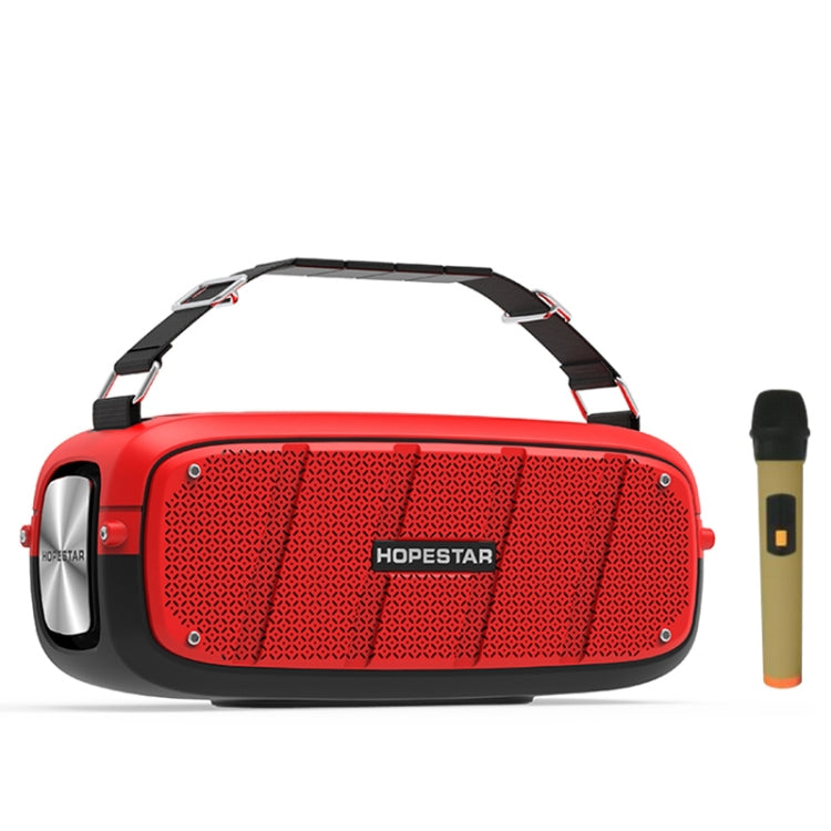 HOPESTAR A20 Pro TWS Portable Outdoor Waterproof Subwoofer Bluetooth Speaker with Microphone, Support Power Bank & Hands-free Call & U Disk & TF Card & 3.5mm AUX, A20 Pro Black, A20 Pro Green, A20 Pro Blue, A20 Pro Red, A20 Pro Yellow