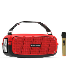 HOPESTAR A20 Pro TWS Portable Outdoor Waterproof Subwoofer Bluetooth Speaker with Microphone, Support Power Bank & Hands-free Call & U Disk & TF Card & 3.5mm AUX, A20 Pro Blue, A20 Pro Red, A20 Pro Yellow, A20 Pro Black, A20 Pro Green