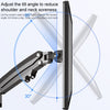 NB H180 Column Type Dual-screen Monitor Holder Desktop Rotating Lifting Computer Monitor Base Hanger, NB H180