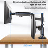 NB H180 Column Type Dual-screen Monitor Holder Desktop Rotating Lifting Computer Monitor Base Hanger, NB H180