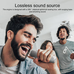 YS-203 Bluetooth Karaoke Speaker Wireless Microphone, YS-203 (Gold), YS-203 (Black), YS-203 (Red), YS-203 (Silver)