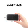 BT209 Outdoor Portable Ultra-thin Mini Wireless Bluetooth Speaker, Support TF Card & Hands-free Calling, Black, Silver