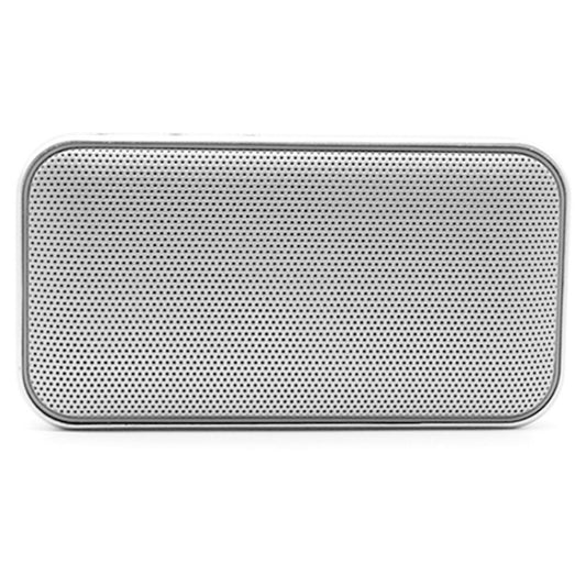 BT209 Outdoor Portable Ultra-thin Mini Wireless Bluetooth Speaker, Support TF Card & Hands-free Calling, Silver
