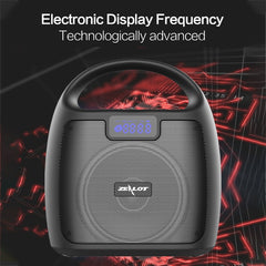 ZEALOT S42 Portable FM Radio Wireless Bluetooth Speaker with Built-in Mic, Support Hands-Free Call & TF Card & AUX
