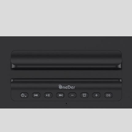 Oneder V06 Smart Sound Box Wireless Bluetooth Speaker, LED Screen Alarm Clock, Support Hands-free & FM & TF Card & AUX & USB Drive