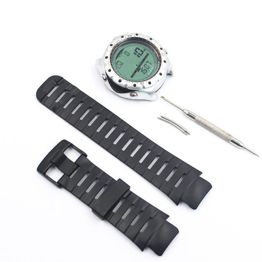 SUUNTO X-LANDER Metal Buckle Silicone Watch Band