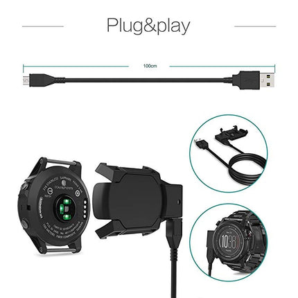 SUUNTO X-LANDER Metal Buckle Silicone Watch Band