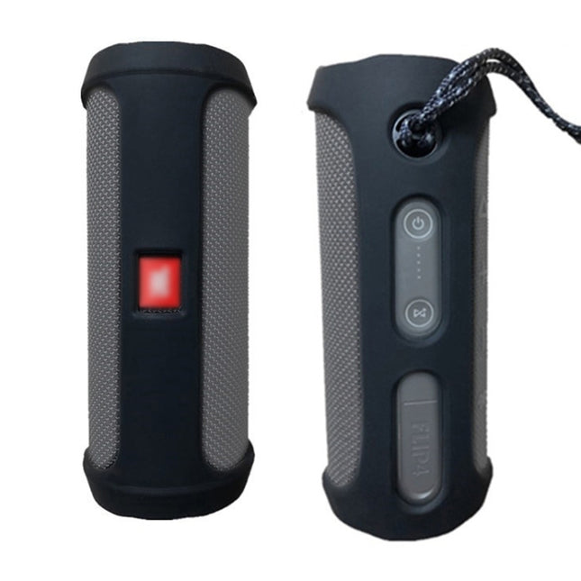 Portable Silica Gel Bluetooth Speaker Protective Case for JBL Flip4