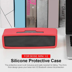 Portable Shockproof Soft Silica Gel Bluetooth Speaker Protective Case for Bose Soundlink Mini 1 / 2