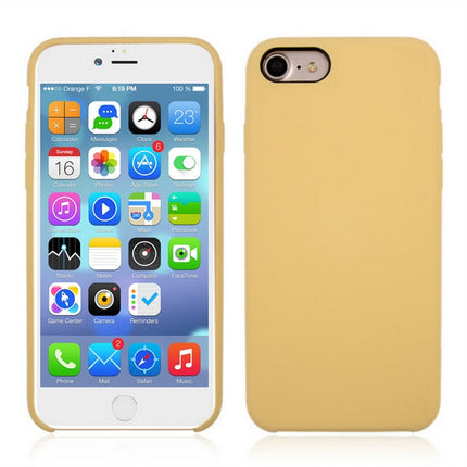 For iPhone 8 & 7 Pure Color Liquid Silicone + PC Shockproof Defender Case, For 8 & 7, iPhone 8 & 7