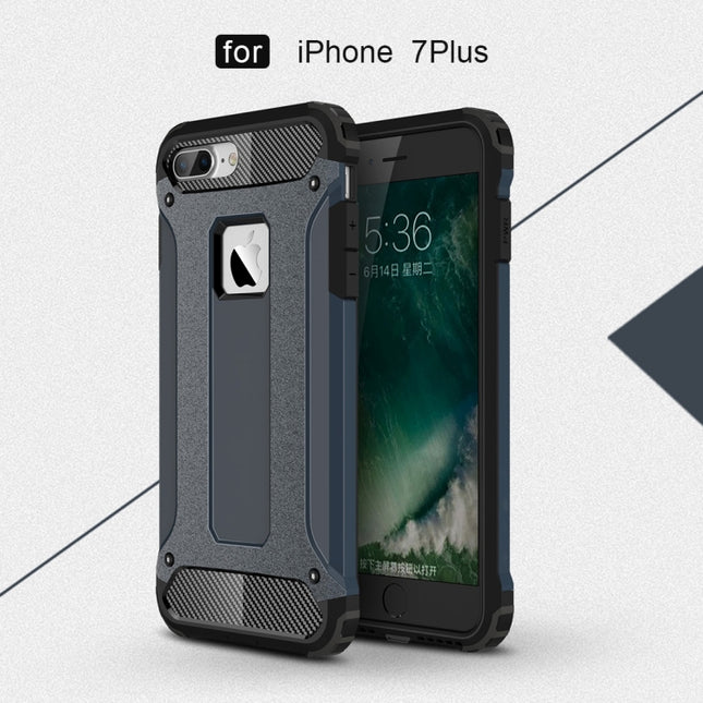For iPhone 8 Plus & 7 Plus   Tough Armor TPU + PC Combination Case