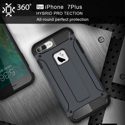 For iPhone 8 Plus & 7 Plus   Tough Armor TPU + PC Combination Case, For iPhone 7 Plus