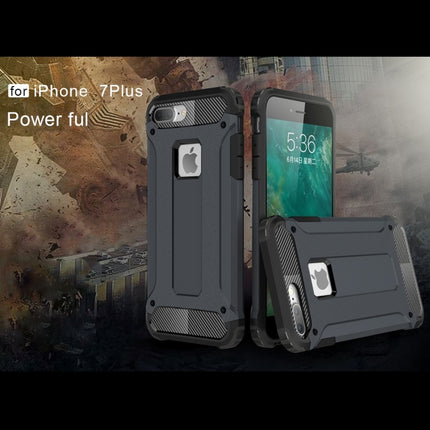 For iPhone 8 Plus & 7 Plus   Tough Armor TPU + PC Combination Case