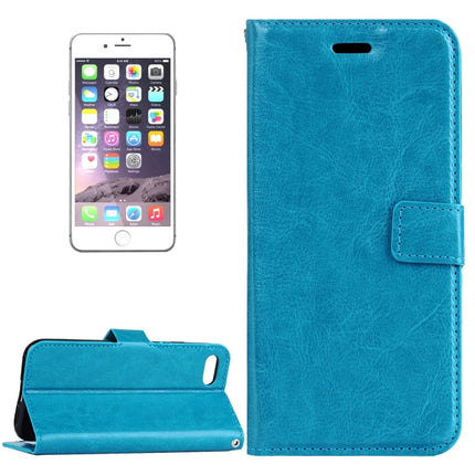 For iPhone 8 Plus & 7 Plus   Crazy Horse Texture Horizontal Flip Leather Case with Magnetic Buckle & Holder & Card Slots & Wallet & Photo Frame, For 8P & 7P