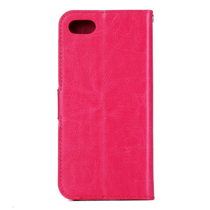 For iPhone 8 Plus & 7 Plus   Crazy Horse Texture Horizontal Flip Leather Case with Magnetic Buckle & Holder & Card Slots & Wallet & Photo Frame, For 8P & 7P