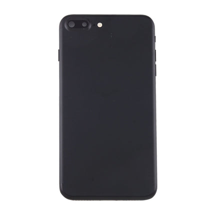 Battery Back Cover Assembly with Card Tray for iPhone 7 Plus, For iPhone 7 Plus, For iPhone 7 Plus (Full Assembly), For iPhone 7 Plus (Jet Black), For iPhone 7 Plus  (Full Assembly)