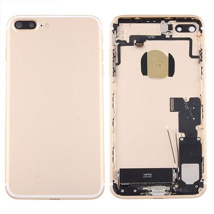 Battery Back Cover Assembly with Card Tray for iPhone 7 Plus, For iPhone 7 Plus, For iPhone 7 Plus (Full Assembly), For iPhone 7 Plus (Jet Black), For iPhone 7 Plus  (Full Assembly)