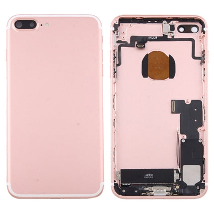 Battery Back Cover Assembly with Card Tray for iPhone 7 Plus, For iPhone 7 Plus, For iPhone 7 Plus (Full Assembly), For iPhone 7 Plus (Jet Black), For iPhone 7 Plus  (Full Assembly)