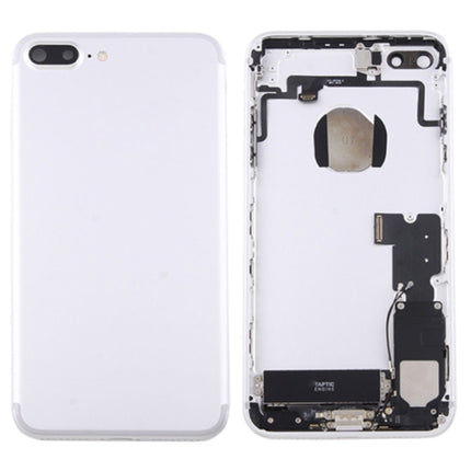 Battery Back Cover Assembly with Card Tray for iPhone 7 Plus, For iPhone 7 Plus, For iPhone 7 Plus (Full Assembly), For iPhone 7 Plus (Jet Black), For iPhone 7 Plus  (Full Assembly)