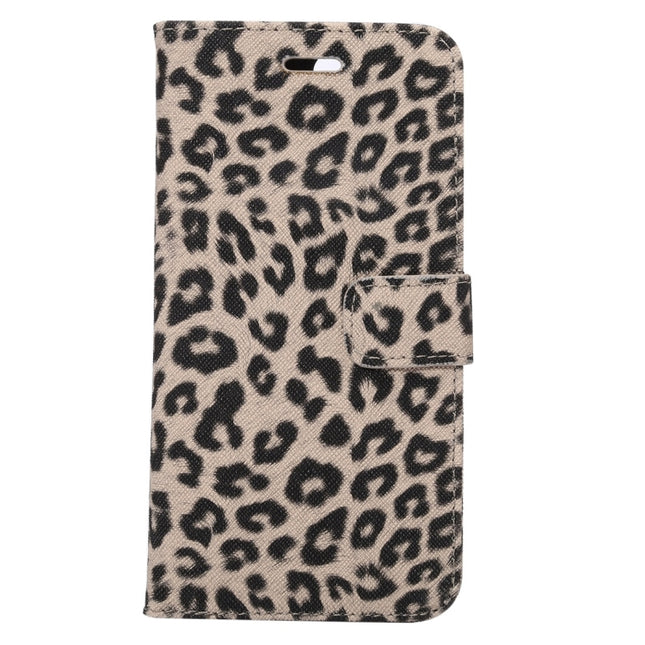 For iPhone 8 Plus & 7 Plus   Leopard Texture Horizontal Flip Leather Case with Holder & Card Slots & Wallet, For 8P & 7P