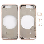For iPhone 8 (Transparent Gold) / Gold