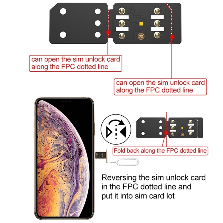 R-SIM 14 V18 Ultra Universal ICCID SIM Unlock Card for iPhone X, XS, XR, XS Max, 8 & 8 Plus, 7 & 7 Plus, R-SIM 14 V18