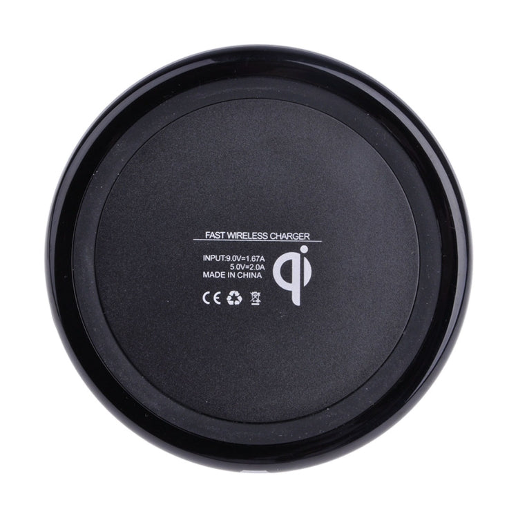 DC5V Input Diamond Qi Standard Fast Charging Wireless Charger, Cable Length: 1m, DC5V Black, DC5V