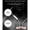 X3 Magnetic Absorption  Sports Bluetooth 5.0 In-Ear Headset with HD Mic, Support Hands-free Calls, Distance: 10m