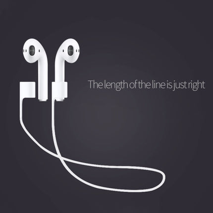 Wireless Bluetooth Earphone Anti-lost Strap Silicone Unisex Headphones Anti-lost Line for Apple AirPods 1/2, Cable Length: 60cm
