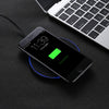 DC 9V 1.67A / 5V 1A Universal Round Shape Qi Standard Fast Wireless Charger with Indicator Light, Round Shape