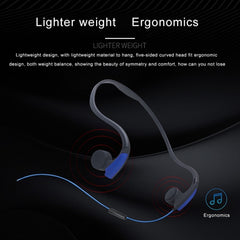 Rear Hanging Wire-Controlled Bone Conduction Outdoor Sports Headphone