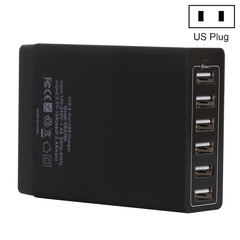 XBX09A 50W 5V 2.4A 6 USB Ports Quick Charger Travel Charger