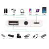 3 in 1 Multi-function 8 Pin + 3.5mm + USB 3.0 OTG to 8 Pin Male Fast Charging & Music Audio & Card Reading Adapter