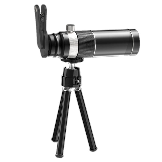 Universal 20X Mobile Phone HD Telephoto Telescope Lens with Tripod & Clip