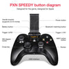 PXN PXN-6603 MFI Mobile Phone Wireless Bluetooth Game Handle Controller, Compatible with iOS System