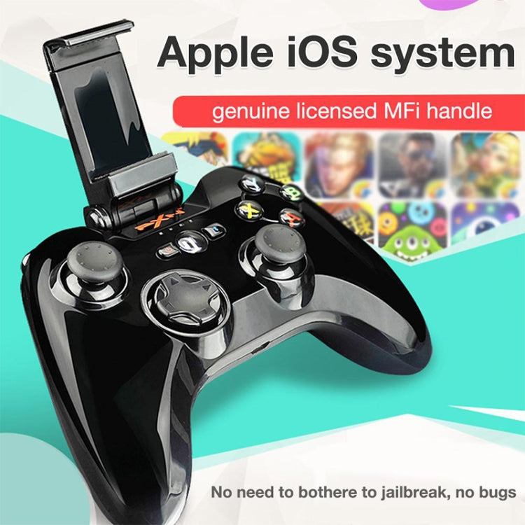 PXN PXN-6603 MFI Mobile Phone Wireless Bluetooth Game Handle Controller, Compatible with iOS System